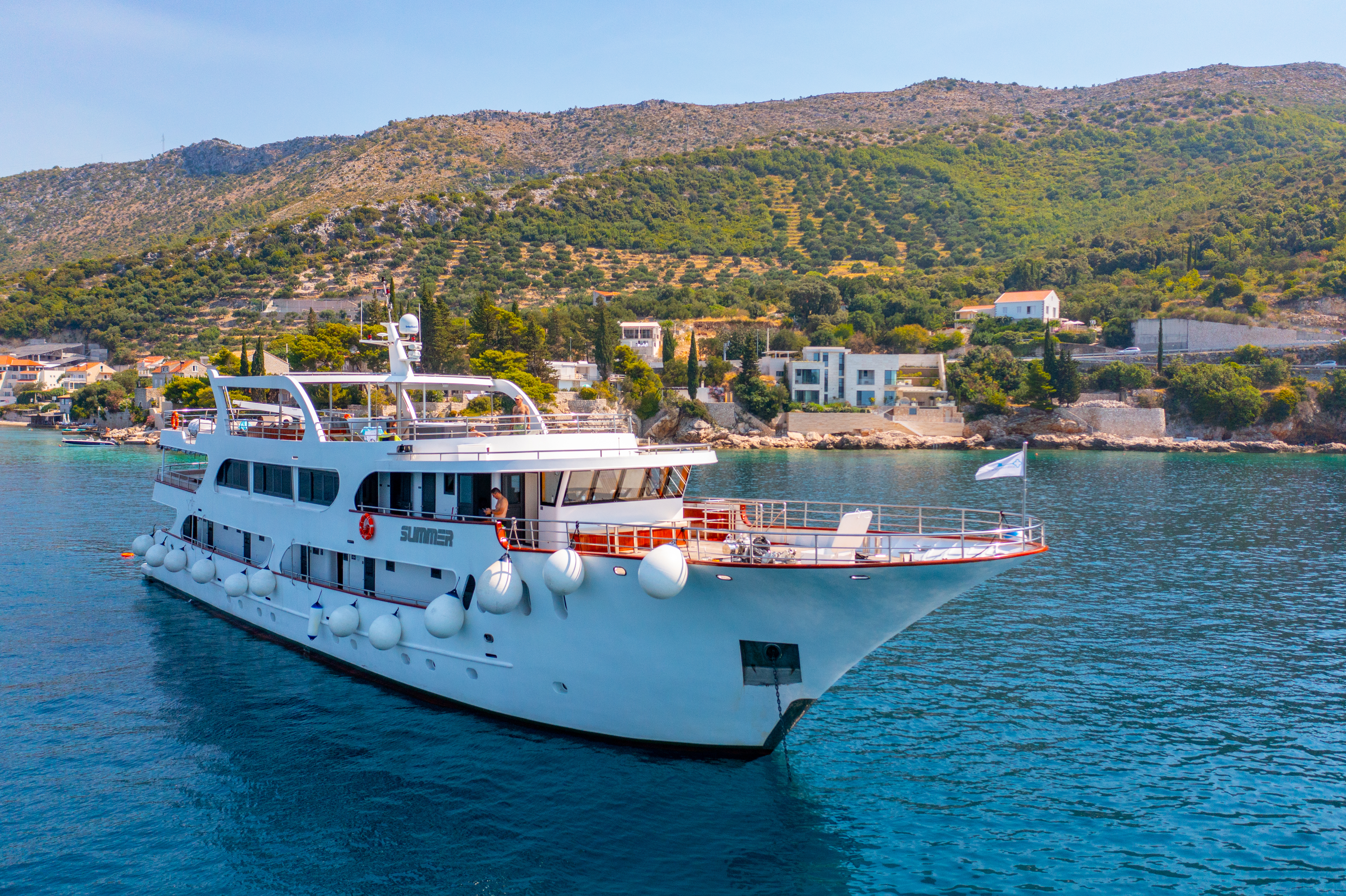 MS Mama Marija at sea